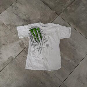 Kids White and Green T-Shirt